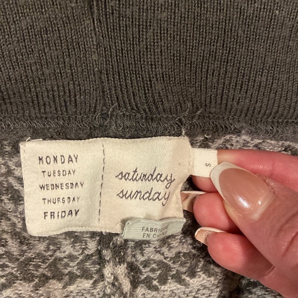 Thick Cozy Anthropologie Leggings - Picture 3 of 6